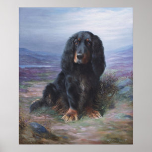 Cocker Spain i Highlands av Lilian Cheviot Poster