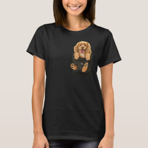Cocker Spain i Pocket Puppy Hund T-Shirt-presenter T Shirt