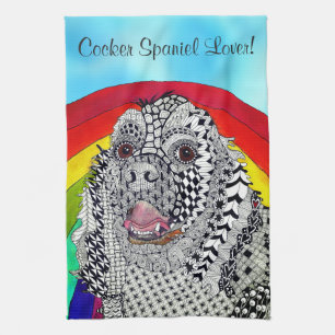 Cocker Spain Kitchen Towel Kökshandduk