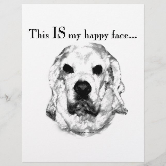 Cocker Spain Lycklig Ansikte (Framsida)