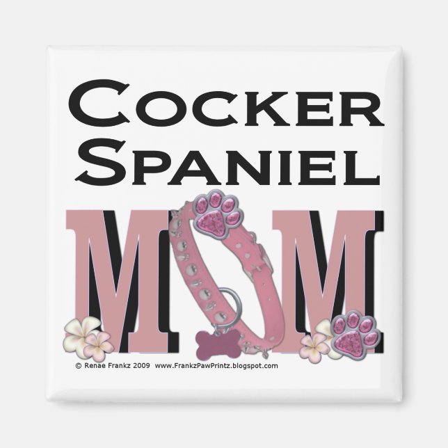 Cocker Spain MAMMA Magnet (Framsidan)