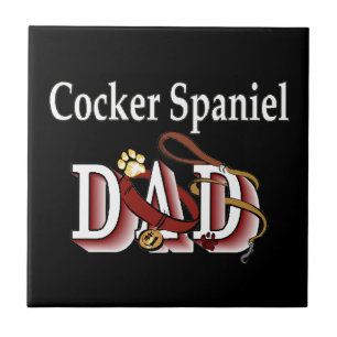 Cocker Spain PAPPA Kakelplatta