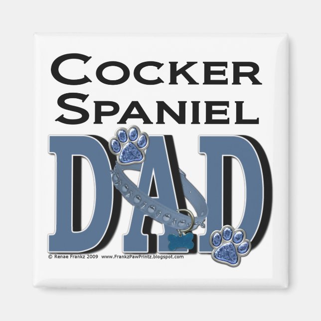 Cocker Spain PAPPA Magnet (Framsidan)