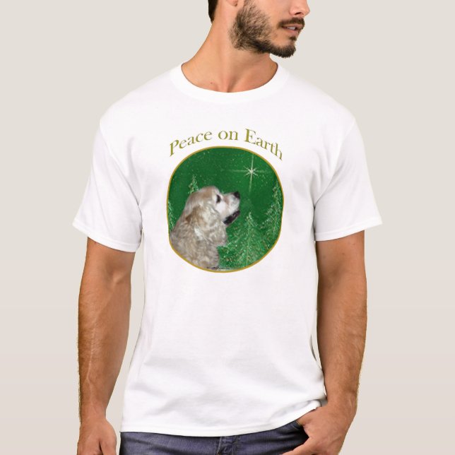 Cocker Spain Peace T Shirt (Framsida)