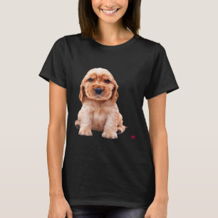 Cocker Spain Puppy Hund jul Cute Party Holi T Shirt