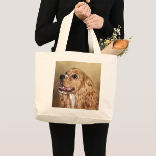 Cocker Spain Tote Bag Jumbo Tygkasse