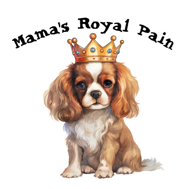 Cocker spanel Mamma Royal Pain T Shirt (Skapare uppladdad)
