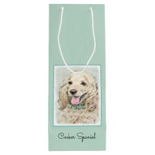 Cocker Spaniel Buff-målning - Original hundkonst
