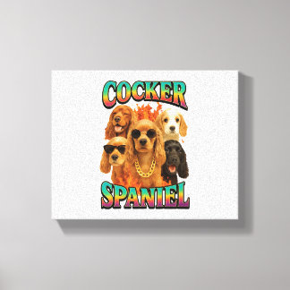 Cocker Spaniel Canvastryck