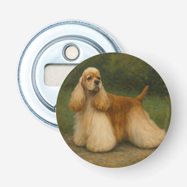 Cocker Spaniel Flasköppnare (Framsidan)