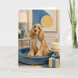 Cocker Spaniel Födelsedagskort Kort