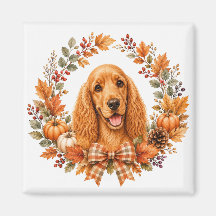 Cocker Spaniel Höstkrans