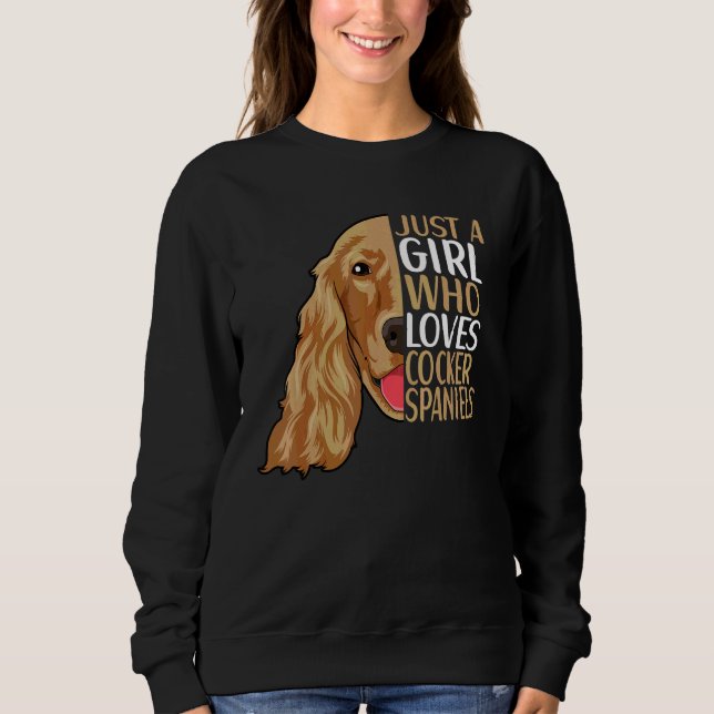 Cocker Spaniel Hund Outfit  Cocker Spaniel 4 T Shirt (Framsida)