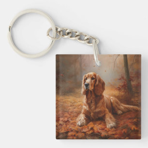 Cocker Spaniel i höstlöv Fall Inspire
