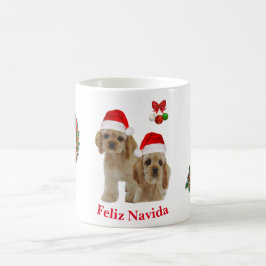 Cocker spaniel Julkaffe mugg