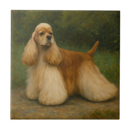 Cocker Spaniel Kakelplatta