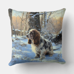 Cocker Spaniel Let It Snow Jul Kudde