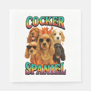 Cocker Spaniel Pappersservett