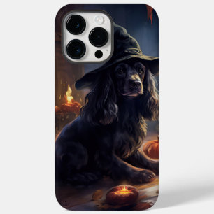 Cocker Spaniel Pumpa Halloween Skräckinjagande