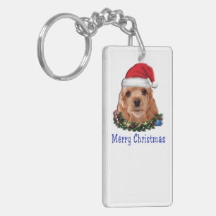 Cocker spaniel puppie christmas