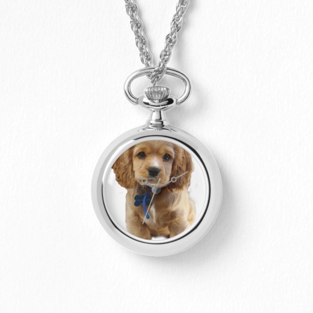 Cocker spaniel puppy armbandsur (Framsida)