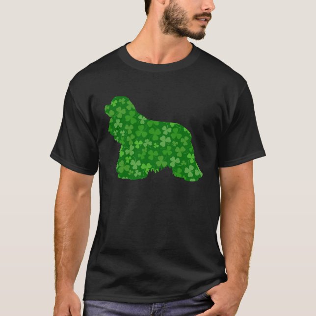 Cocker Spaniel St Patricku2019s Day American Cocke T Shirt (Framsida)