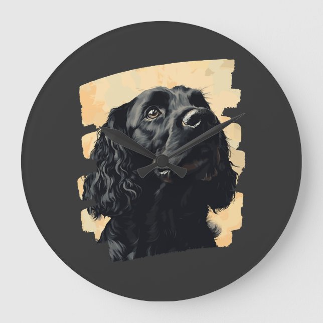 Cocker Spaniel  Stor Klocka (Framsida)