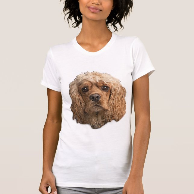 Cocker spaniel T-Shirt (Framsida)