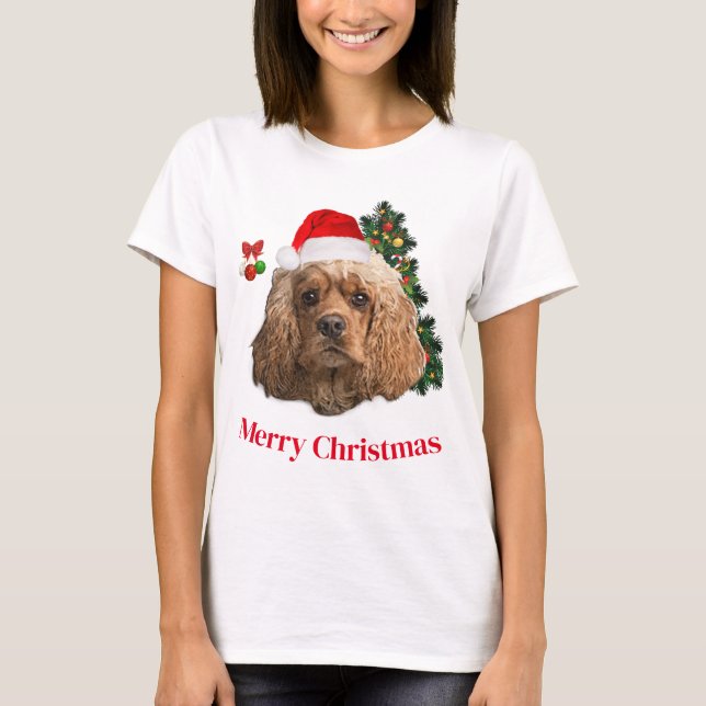 Cocker spaniel t shirt (Framsida)