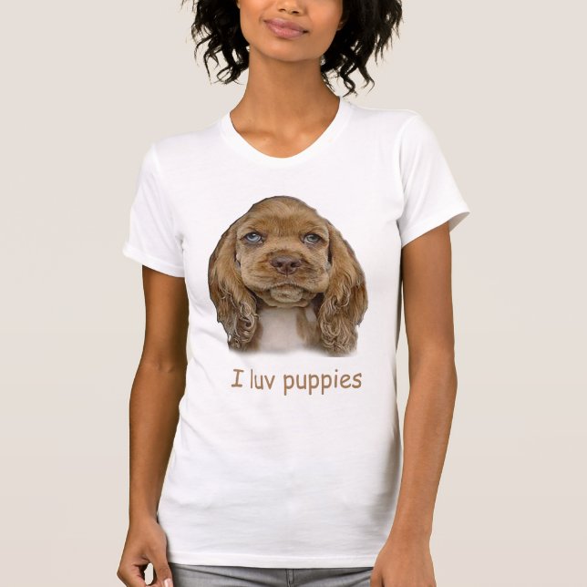 Cocker spaniel t shirt (Framsida)