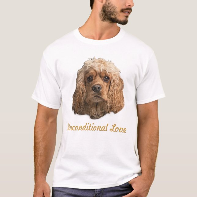 Cocker spaniel t-shirts (Framsida)