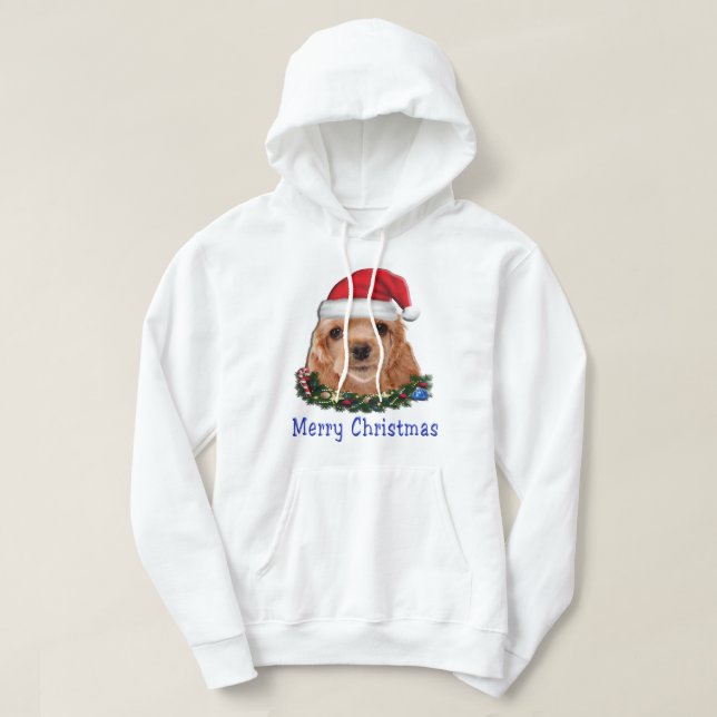 Cocker Spaniels Hoodie (Design framsida)