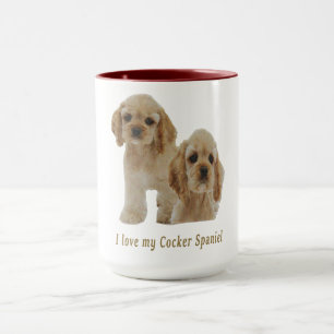 cocker spaniels mugg