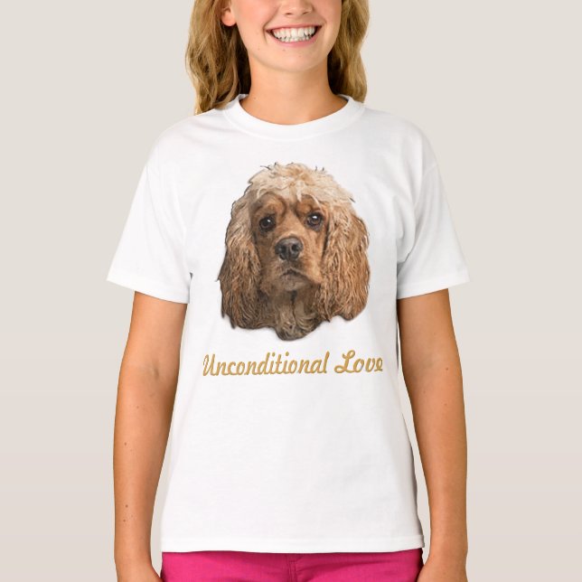 cocker spaniels t shirt (Framsida)