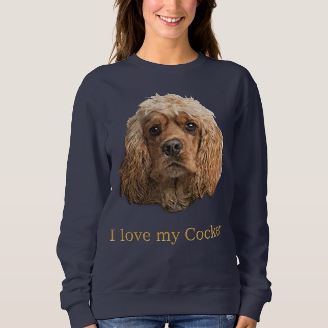 cocker spaniels t shirt (Framsida)
