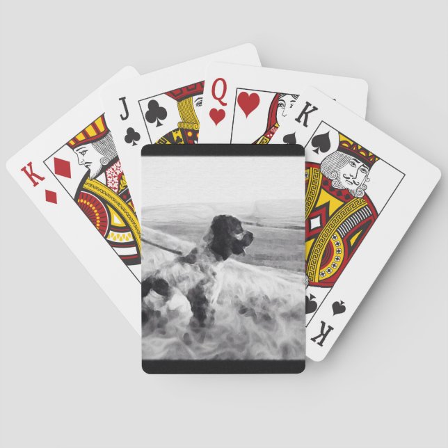 Cocker Spansk Casinokort (Baksidan)