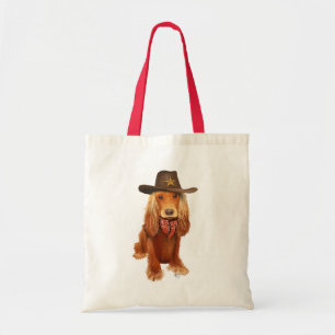 Cocker Spansk Cowboy Tygkasse