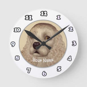 Cocker Spansk Hund klocka