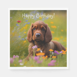 Cocker Spansk Pappersservett