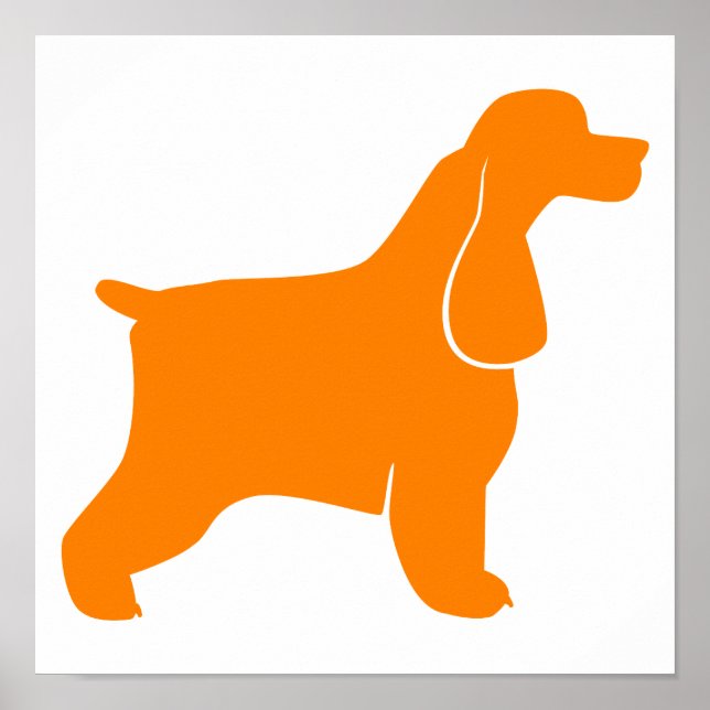 Cocker Spansk Poster (Framsidan)