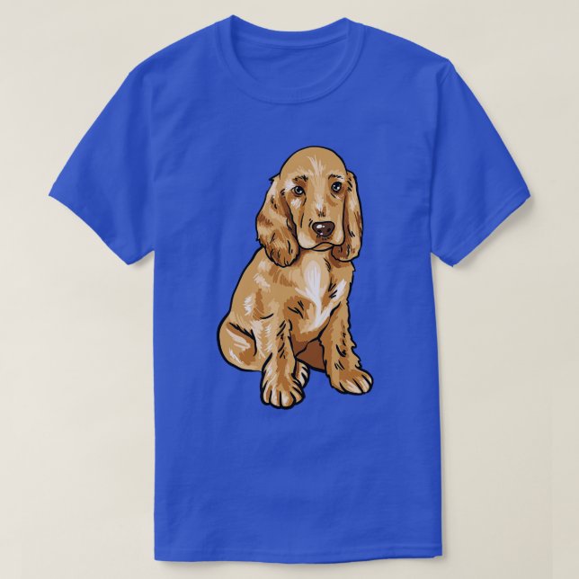 Cocker Spansk T Shirt (Design framsida)