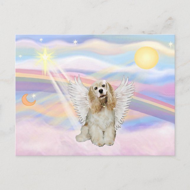 Cocker Spansk Vykort (Framsida)