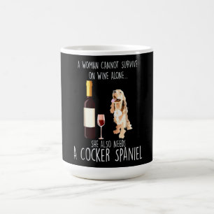 Cocker Spanska  Hon behöver också en Cocker-span Kaffemugg