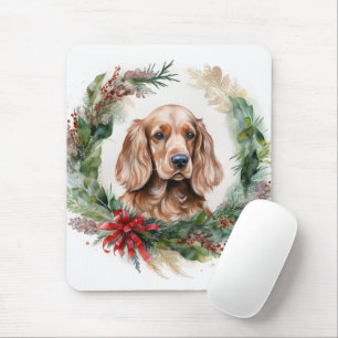 Cocker Spanska julafton Festive Valp Musmatta