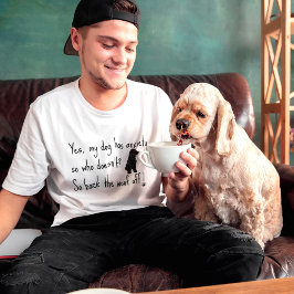 Cocker Spanska min Hund har ett giftigt trä av OFF T Shirt
