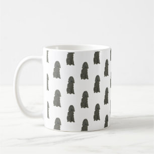 Cocker Spanska (svart) Kaffemugg