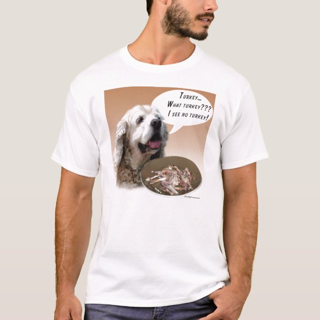 Cocker Spanska Turkiet T-shirt (Framsida)