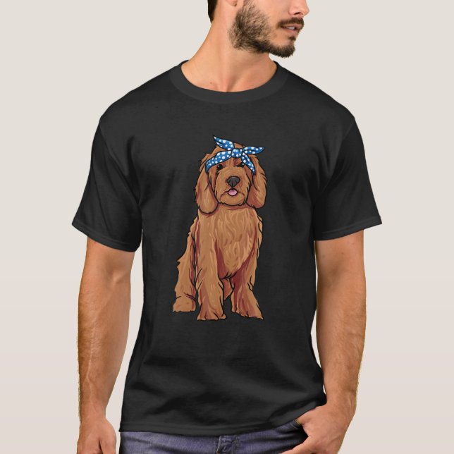 Cockerdoodle Hundägare Gift - I Kärlek My Cockapoo T Shirt (Framsida)