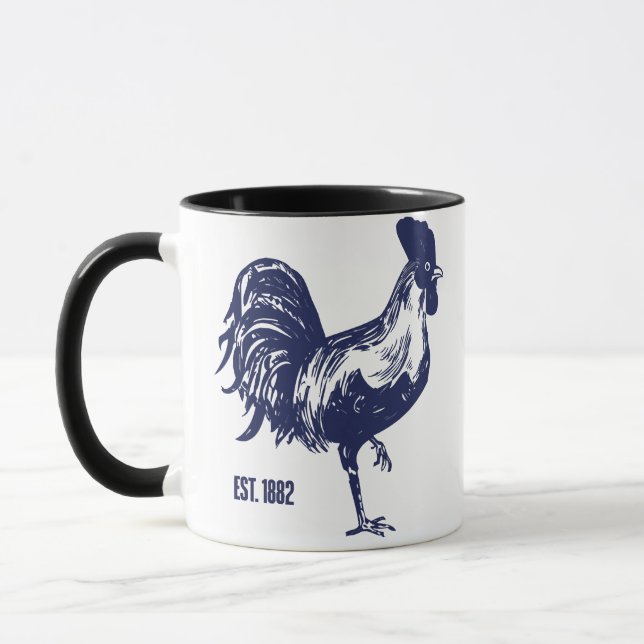 Cockerel Est. 1882 Mugg (Vänster)