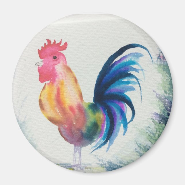 Cockerel magnet (Framsidan)